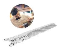 Couppe de Coupe de Cheveux Antistatique Professionnelle - Peigne Salon Coiffure en Aluminium Léger pour les Barbiers, Coiffure et à Cheveux Longs et Courts (peigne)