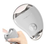Couppeurs à ongles électriques et fichier, coupe-ongle de bébé coupe-ongle électrique avec boîte à lumière et de rangement LED, tondeuse rechargeable avec des vitesses à 3 vitesses pour bébé, adultes