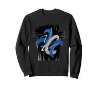 Coups de Pinceau Abstraits, Art Moderne, Design Graphique Dynamique Sweatshirt