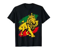 Coups de Pinceau Drapeau du Lion éthiopien T-Shirt