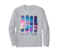 Coups de pinceau Summer Nights Tropical Beachline Manche Longue