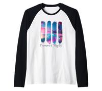 Coups de pinceau Summer Nights Tropical Beachline Manche Raglan