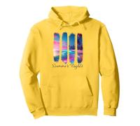 Coups de pinceau Summer Nights Tropical Beachline Sweat à Capuche