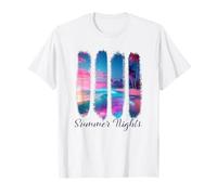 Coups de pinceau Summer Nights Tropical Beachline T-Shirt