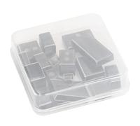 Coupure de moule en cuir en alliage de punch couple de moule à outils de punage 18pcs en alliage premium en acier en cuir artisanat de pic