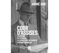 Cour d'Assises La Séquestrée de Poitiers, L'Affaire Redureau, Faits Divers, Souvenirs de Cour d'Assises - André Gide - Heracles - broché - Roman