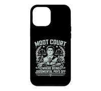 Cour de plaidoirie où Le Jugement paie Les étudiants en Droit Coque pour iPhone 12 Pro Max