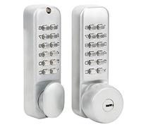 Cour de verrouillage de mot de passe mécanique double face 1-11 chiffres combinaison verroue codée porte avec clés DUO ER