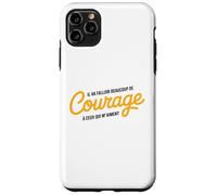 Courage à Ceux Qui M’Aiment Humour Drôle Ironique Sarcasme Coque pour iPhone 11 Pro Max