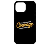 Courage à Ceux Qui M’Aiment Humour Drôle Ironique Sarcasme Coque pour iPhone 16 Pro Max