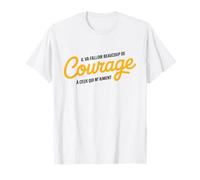Courage à Ceux Qui M’Aiment Humour Drôle Ironique Sarcasme T-Shirt