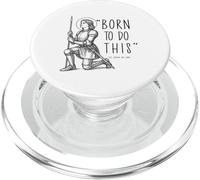 Courage et dévotion Sainte Jeanne d'arc Guerrier Patron PopSockets PopGrip pour MagSafe