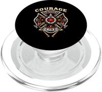 Courage sous Le feu PopSockets PopGrip pour MagSafe