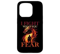 Courage Starts Where Comfort Ends Coque pour iPhone 15 Pro