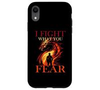 Courage Starts Where Comfort Ends Coque pour iPhone XR