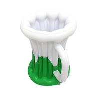 Courant mobile pour boissons : seau à boissons gonflable en PVC pour les fêtes en plein air | Idéal pour les pique-niques au bord de la piscine, les événements hawaïens, les barbecues et le camping