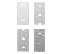 Courbe de croissance, courbe de croissance pour les | Règle de mesure de la hauteur - Puzzle miroirs tableau de, règle en miroir, tableau de mesure avec autocollants pour chambre d'enfant e