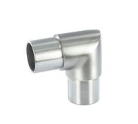 Courbe Inox AISI 304 à emmancher avec anneau, pour tube, fixe 90 ° modèle Spigolo