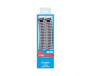 Courbe standard Rayon No.2, 438 mm - echelle HO - Code 100 552-ST-2025 PECO