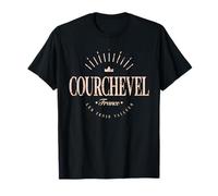 Courchevel Les Trois Vallées France Courchevel France Moderne T-Shirt