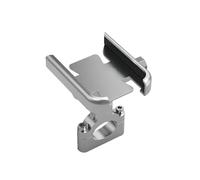 COUREATBO Support de téléphone sur Guidon de Moto pour Brixton 125 500 X BX Elsberg Glanville 250 Crossfire 500X 125XS 2001 2007 2008 2011 Support pour Téléphone pour Moto(Handlebar Silver)