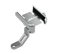 COUREATER Support GPS pour téléphone pour Moto pour Hon@&da ADV160 Accessoires 2023 2024 Support De Téléphone pour Moto Anti-Vibration Alliage D'aluminium Étanche(NN-4)