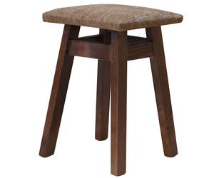 COURET ÉCROU AVEC REMBOURRAGE PIN BOIS TABOURET
