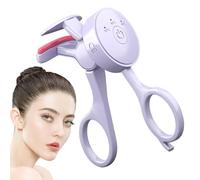 Coureur de cils, chauffage, bigoudin chauffé aux cils,Petit outil de curling des cils - Outil de cureur de cils chauffé de longue durée avec 3 réglages de température pour les femmes