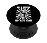 Coureur de Course à Pied Citizen of The Run Marathon Runners Femme PopSockets PopGrip Adhésif