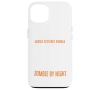 Coureur de Distance Moyenne par Jour Zombie par Nuit Amusant Halloween Coque pour iPhone 13