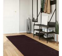 vidaXL Tapis Imprimé Crème 450 x 80 cm Polyester et PVC, Tapis de Salon, Tapis de Couloir Moderne insonorisant, Lavable en Machine, antidérapant, élégant, Polyester, déco d'intérieur