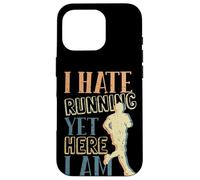 Coureur drôle, Je déteste Courir, mais me Voici Amoureux de la Course Coque pour iPhone 16 Pro
