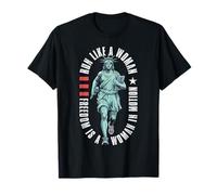 Coureur féministe Courir comme Une Femme Statue de la Liberté en Cours d'exécution T-Shirt