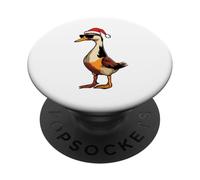 Coureur Indien Cool Canard Noël Vacances Amusant Amoureux des Animaux PopSockets PopGrip Adhésif