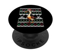 Coureur Indien Cool Canard Noël Vacances Amusant Amoureux des Animaux PopSockets PopGrip Adhésif