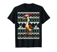 Coureur Indien Cool Canard Noël Vacances Amusant Amoureux des Animaux T-Shirt