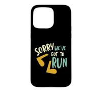 Coureur Pun Désolé, Nous Avons couru Coque pour iPhone 15 Pro Max
