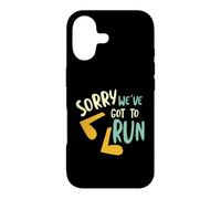 Coureur Pun Désolé, Nous Avons couru Coque pour iPhone 17