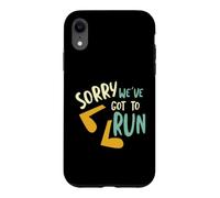 Coureur Pun Désolé, Nous Avons couru Coque pour iPhone XR