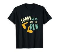 Coureur Pun Désolé, Nous Avons couru T-Shirt Graphique avec Valeur