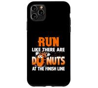 Courez comme s'il y Avait des Beignets au Marathon Finish Line Coque pour iPhone 11 Pro Max