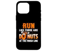 Courez comme s'il y Avait des Beignets au Marathon Finish Line Coque pour iPhone 16 Pro Max