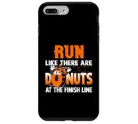 Courez comme s'il y Avait des Beignets au Marathon Finish Line Coque pour iPhone 7 Plus/8 Plus