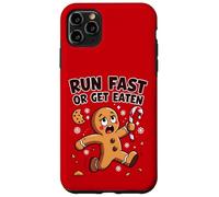 Courez Vite ou Mangez - Évasion Amusante en Pain d'épice Coque pour iPhone 11 Pro Max