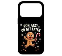 Courez Vite ou Mangez - Évasion Amusante en Pain d'épice Coque pour iPhone 17 Pro
