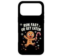 Courez Vite ou Mangez - Évasion Amusante en Pain d'épice Coque pour iPhone 17 Pro Max
