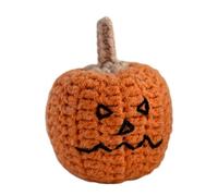 Courgettes Halloween au crochet, au crochet avec des citrouilles d'Halloween, Petite mignonne tricotée avec jouet de , ornement de voiture drôle, tricotée confortable