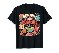 Courir avec des Hormones Conception Drôle De Collations pour T-Shirt