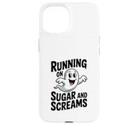 Courir avec du Sucre et des cris, Un Joli fantôme pour Halloween Coque pour iPhone 15