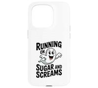 Courir avec du Sucre et des cris, Un Joli fantôme pour Halloween Coque pour iPhone 15 Pro